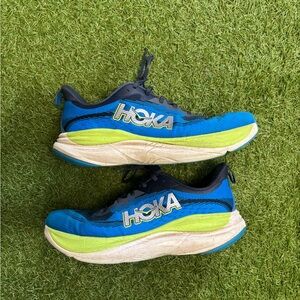 Hoka sky foam men’s 10 Blue shoes
